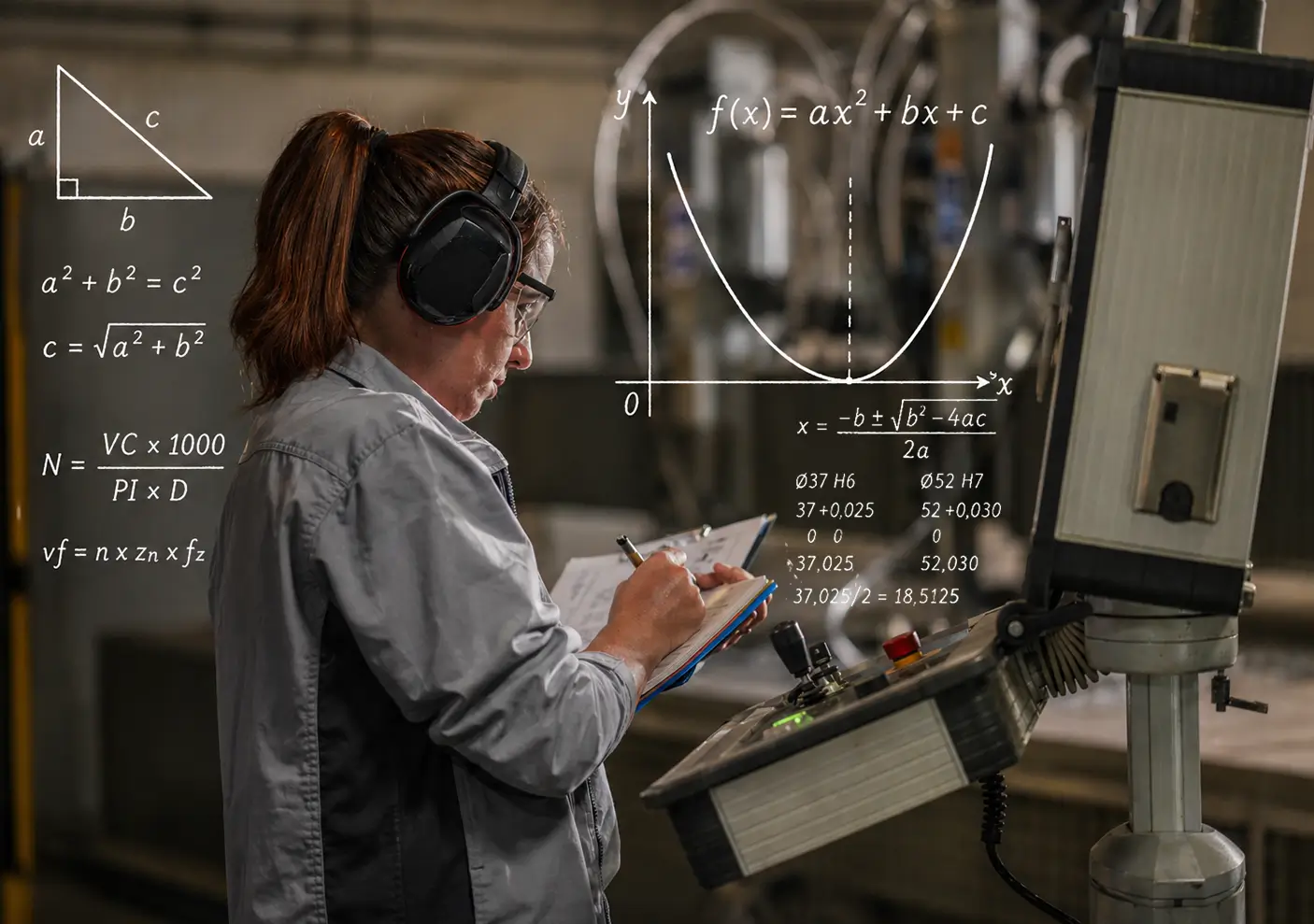 Onlineutbildning i Industriteknik BAS 2025 – Modul 5 – Matematik
